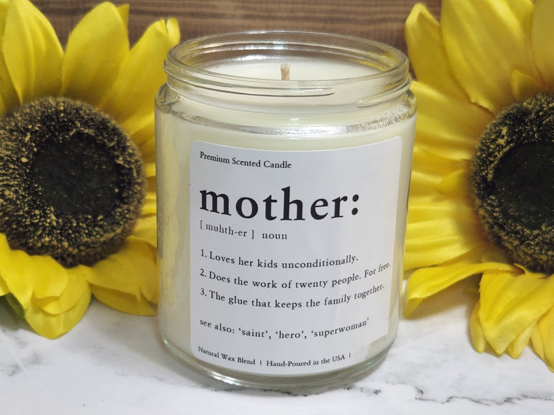 Definition of Mother - Gift Candle